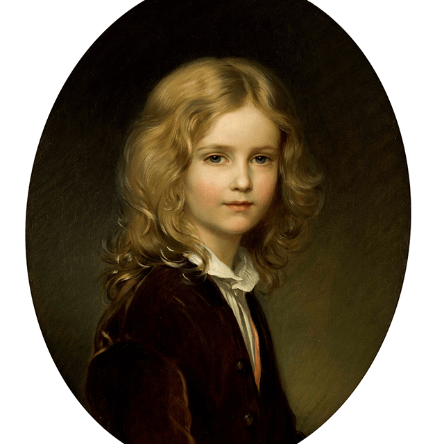 リヒテンシュタイン侯フランツ1世、8歳の肖像