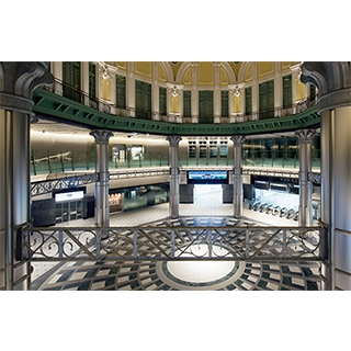 回廊の東京駅歴史展示について